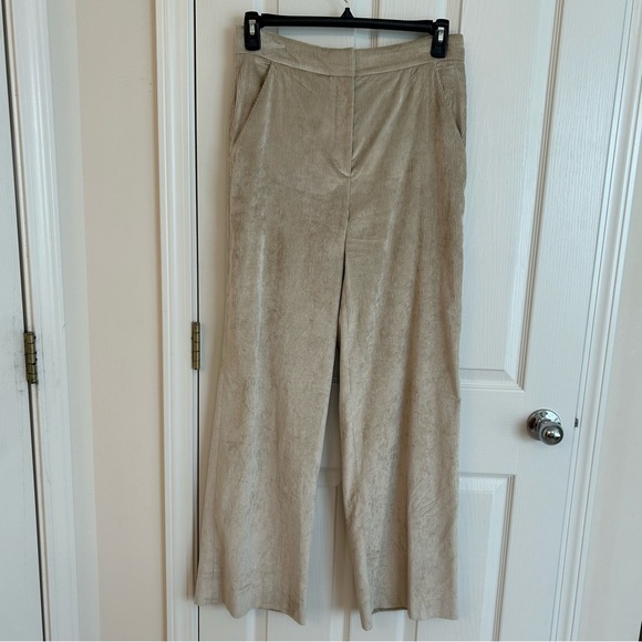 Veronica Beard Grigore Pants Heathered Sand Size 8 - Picture 7 of 11